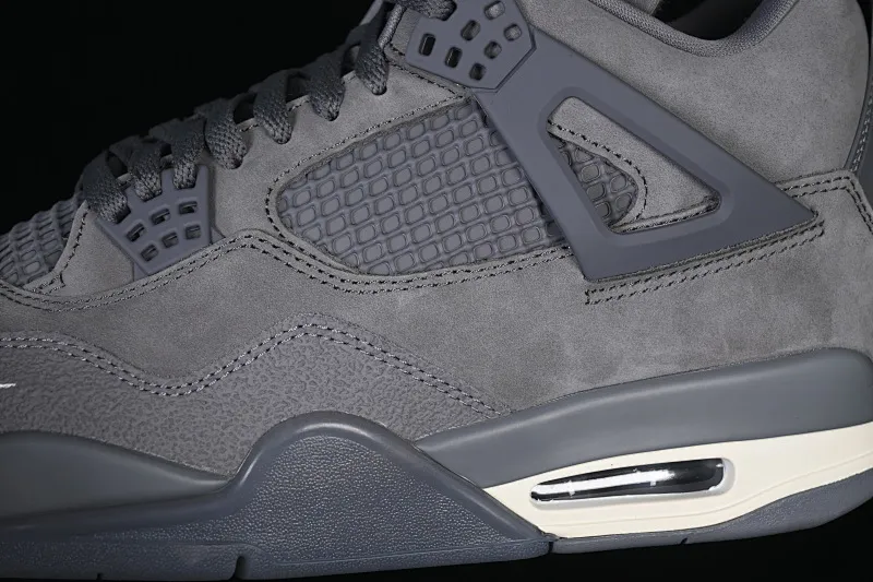 All categories Air Jordan Jordan series basketball shoes Air Jordan 4 GX foreign trade version Nigel Sylvester x Air Jordan 4 Retro "Grey" AJ4 Joe 4 joint gray brick HF4340-002